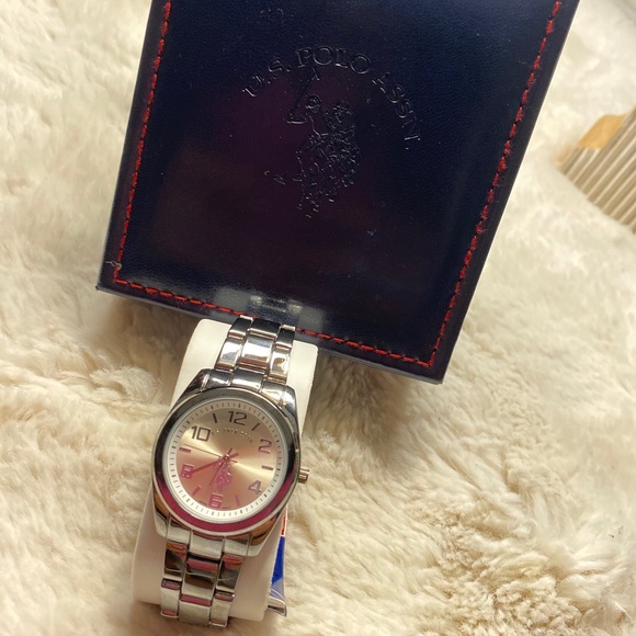 U.S. Polo Assn. Accessories - Ralph Lauren women silver watch